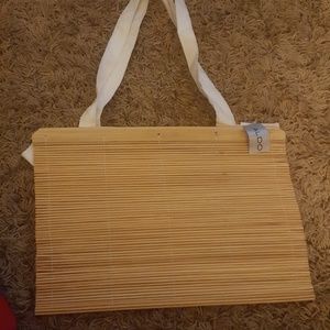 ALDO Wicker Stick Handbag